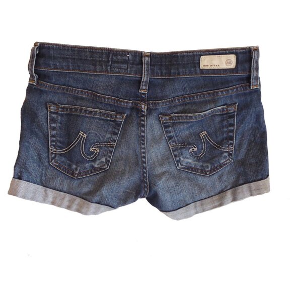 AG Adriano Goldschmied PIXIE Roll-up Short Size 25 - Picture 2 of 8